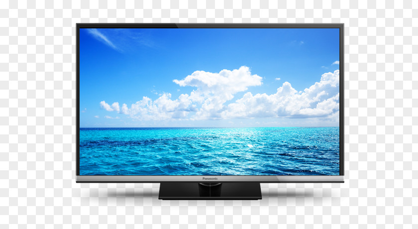 Panasonic Television LED-backlit LCD Stock Photography PNG