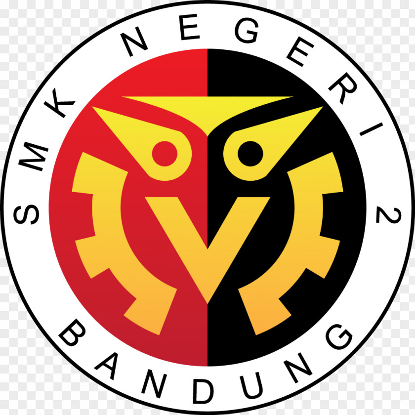 SMKN 2 Bandung Logo Vocational School Indonesian Art And Culture Institute Of PNG