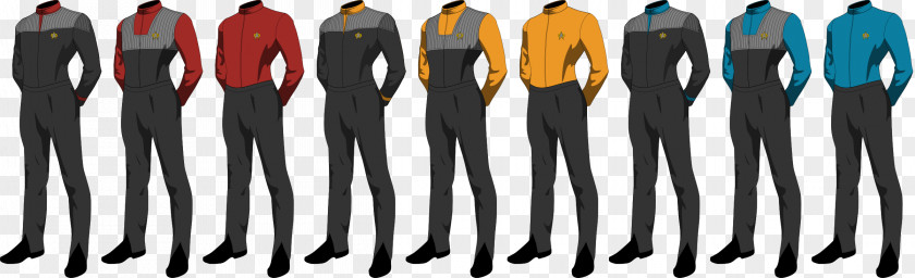 Uniform James T. Kirk T-shirt Star Trek Uniforms PNG
