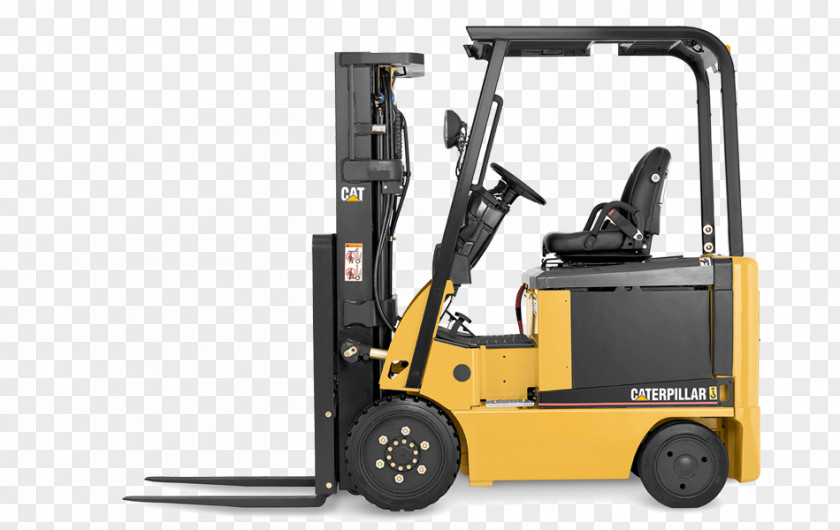 Warehouse Forklift Caterpillar Inc. Logistics Material Handling Machine PNG