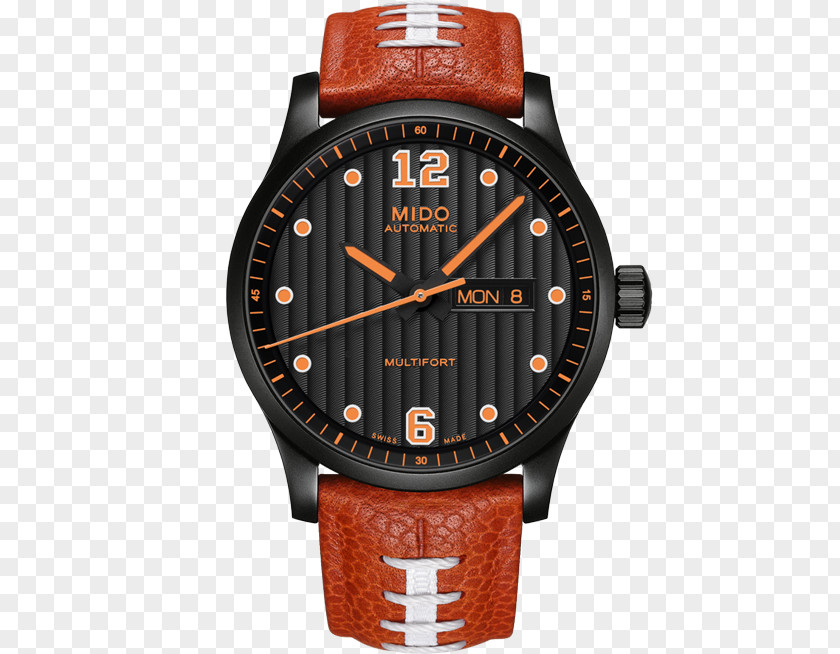 Watch Mido Strap Chronograph PNG