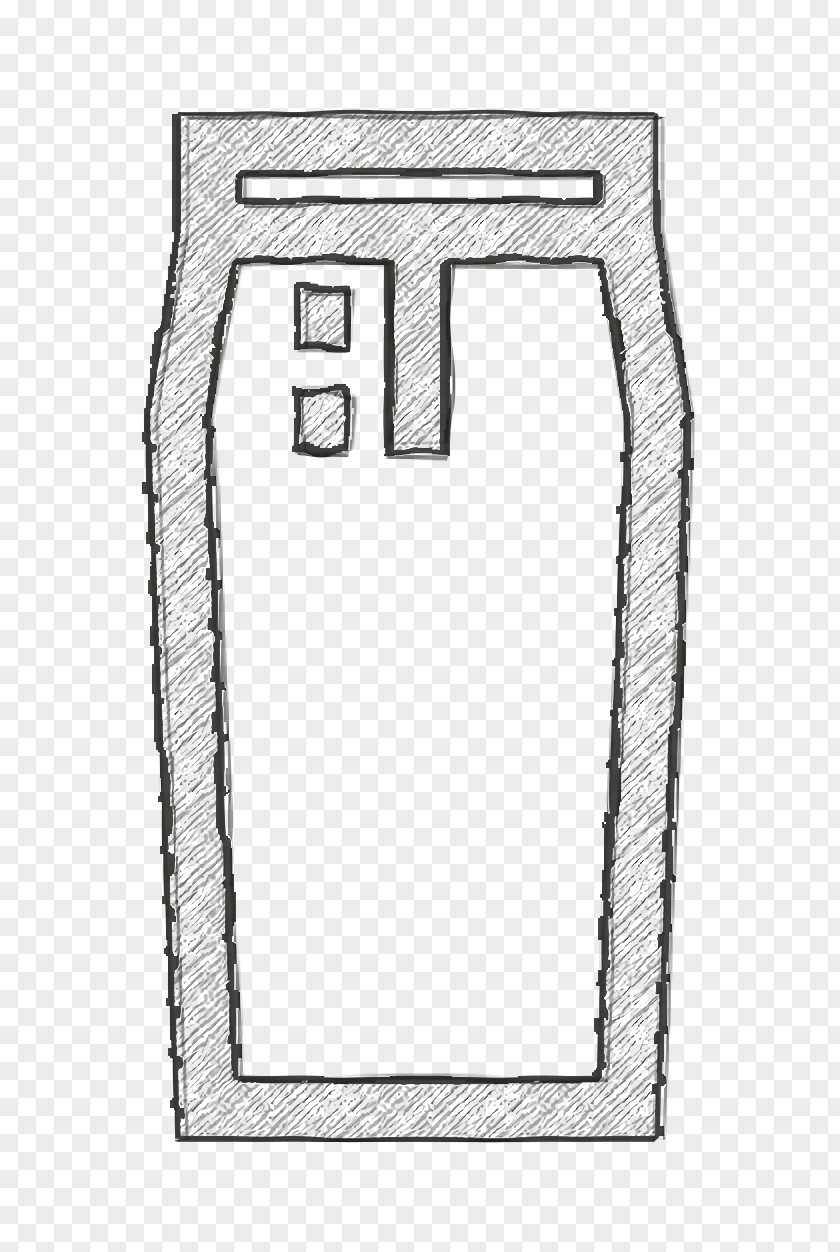 Midi Skirt Icon Pencil Clothes PNG
