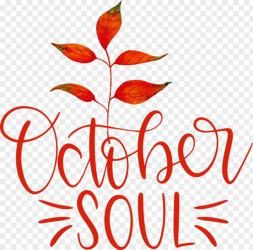 October Soul October PNG