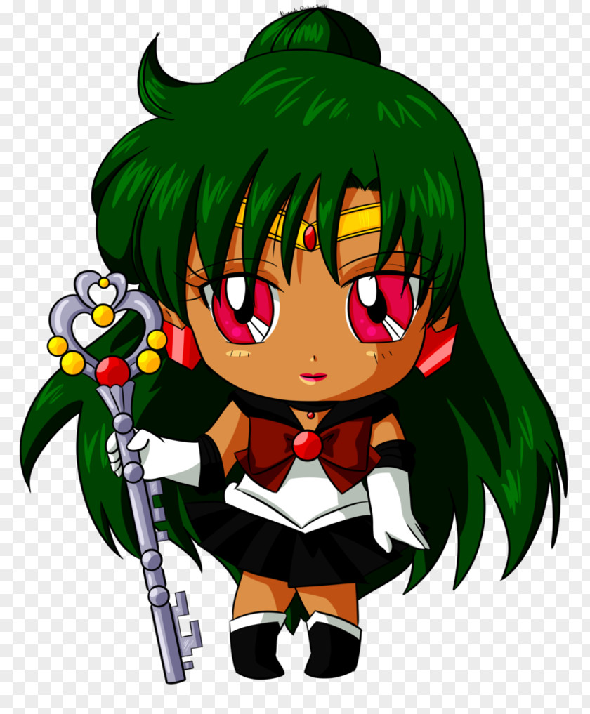 PLUTO Sailor Pluto Chibiusa Saturn Moon Neptune PNG