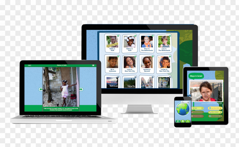 Smart Globe World Child Family Computer Monitors PNG