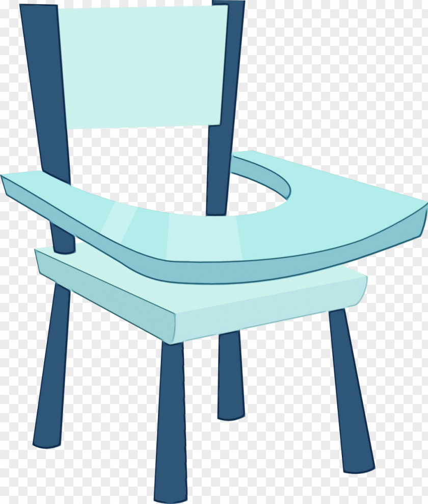 Table Aqua Chair Turquoise Furniture PNG