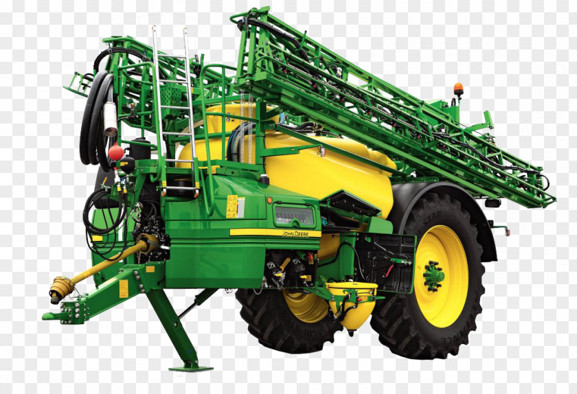 Tractor John Deere Sprayer Machine Agriculture PNG