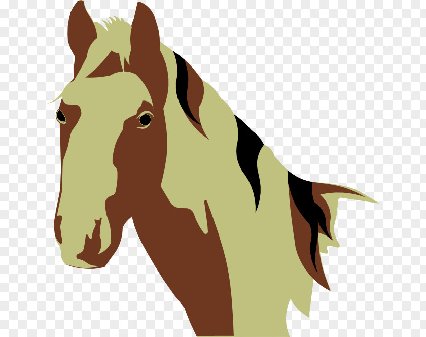 Mustang Mane Foal Pony Foundation Piecing PNG