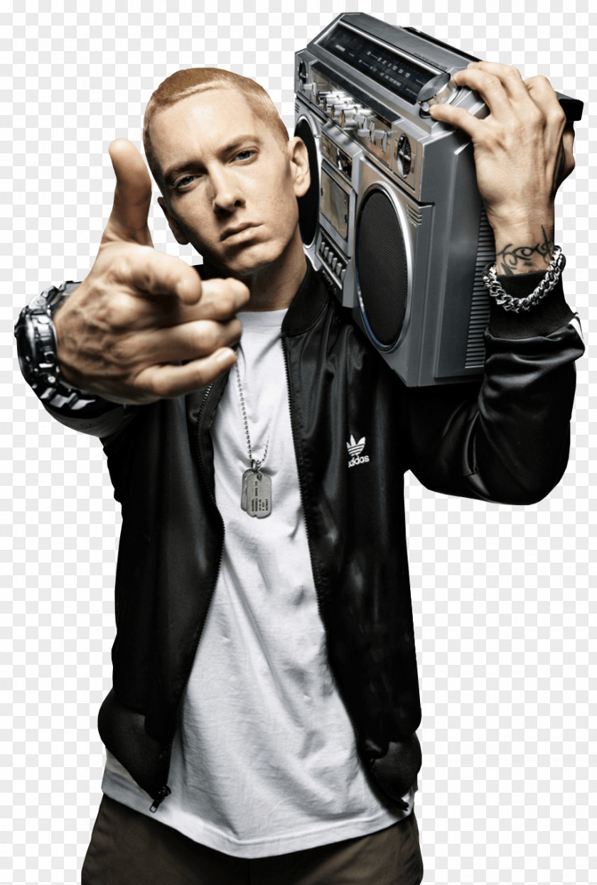 Radio Eminem PNG Eminem, holding boombox clipart PNG