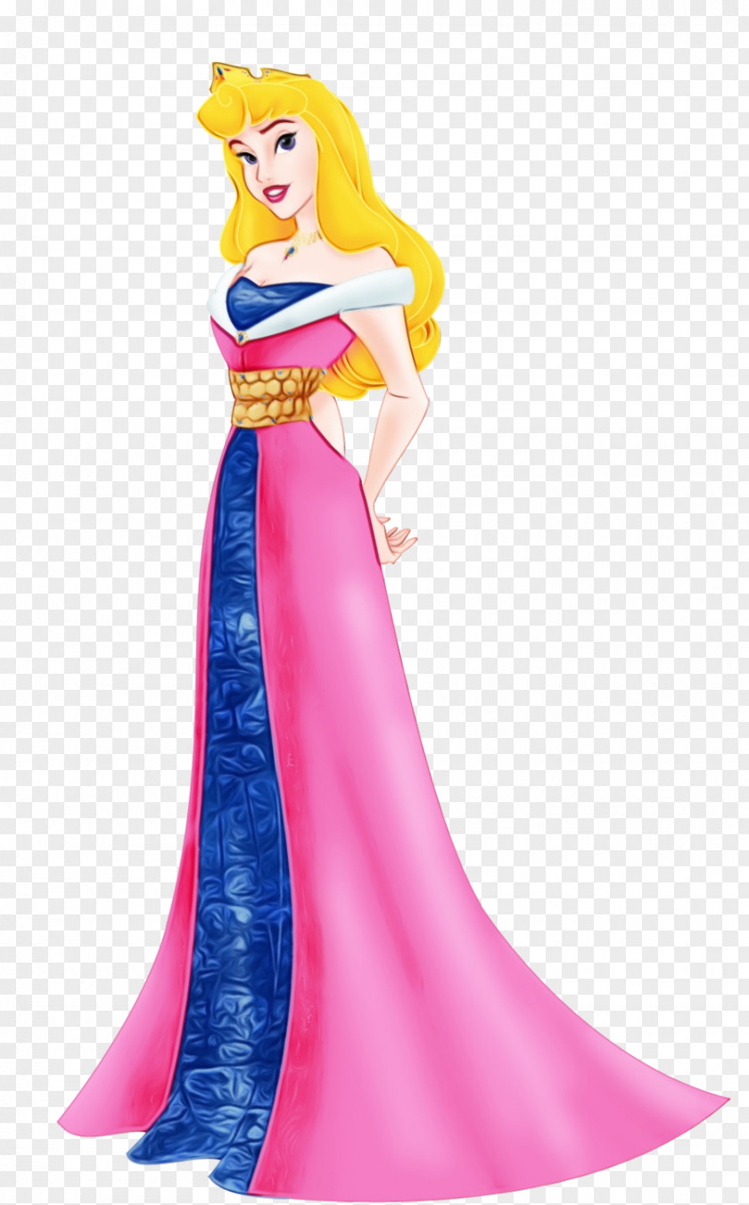 Style Haute Couture Barbie Cartoon PNG