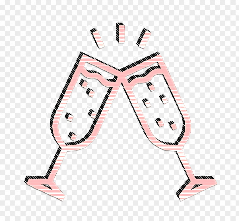 Toast Icon Wedding Cheers PNG