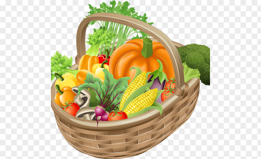 Vegetable Organic Food Basket Of Fruit Vegetarian Cuisine PNG