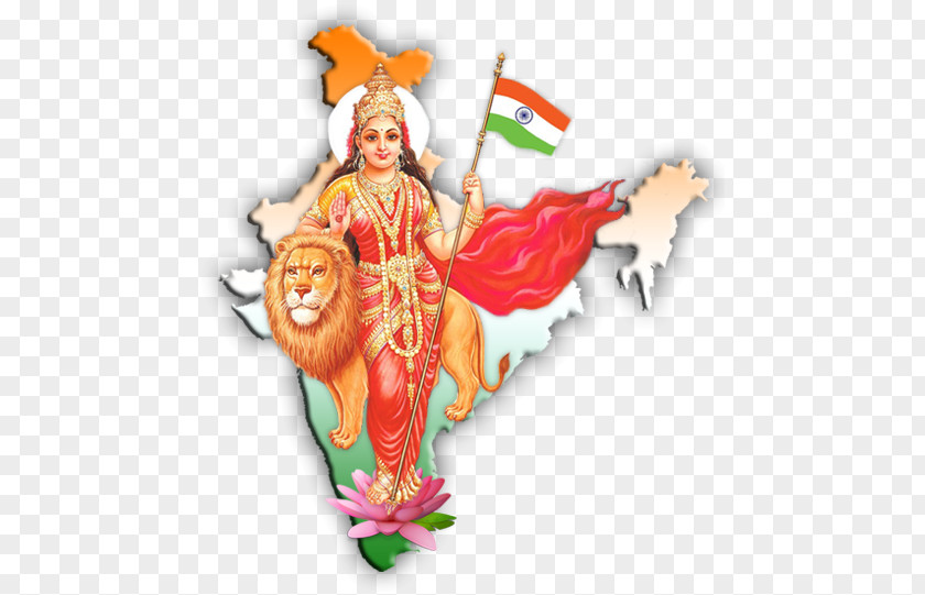 YouTube Song Utho Jawan Music Bharat Mata PNG Mata, youtube, Durga and India landmass illustration clipart PNG