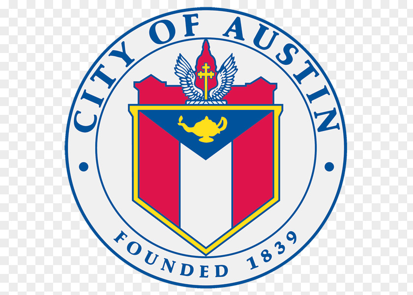 Austin Symbol ATX Transportation Department Seal Co Mobility Solutions Logo PNG