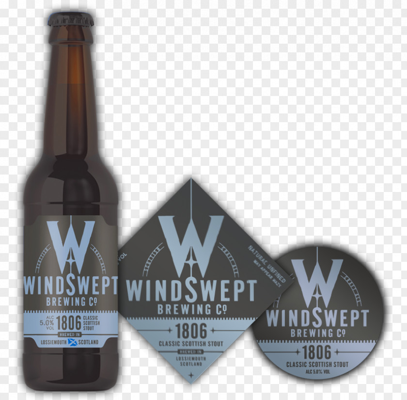 Beer Bottle Windswept Brewing Co Blonde (500ml) Port Wine PNG