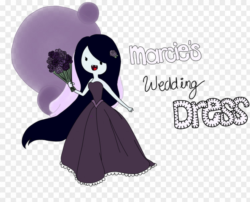 Dress Marceline The Vampire Queen Princess Bubblegum Wedding Bride PNG