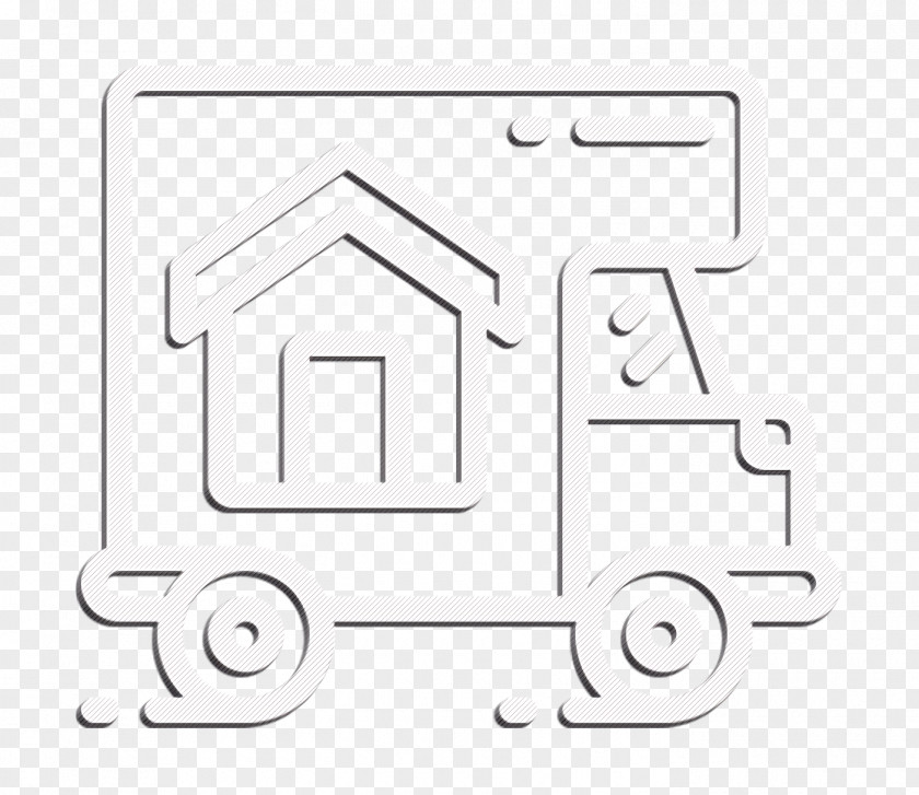 Moving Truck Icon Removals PNG