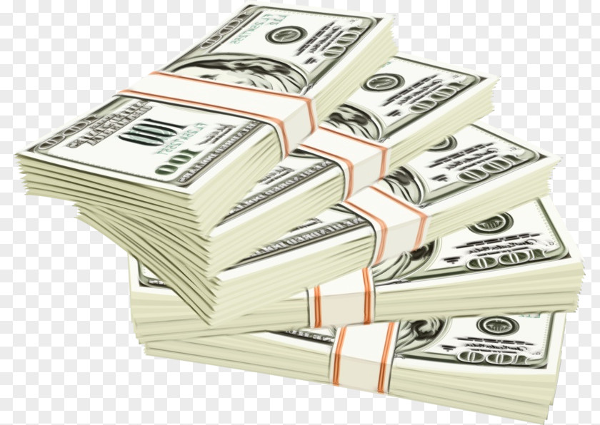 Paper Money Handling Cash Currency Dollar Saving PNG