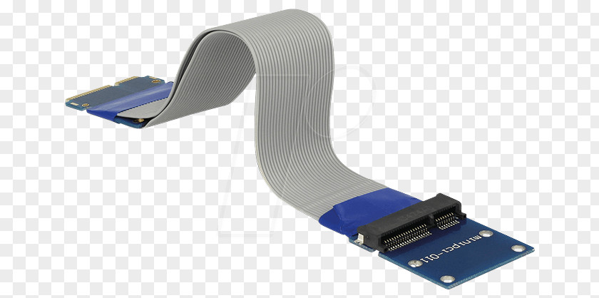 Riser Card PCI Express Mini Conventional Edge Connector PNG