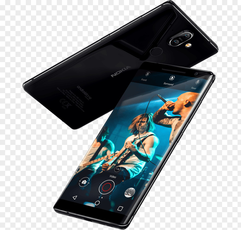 Smartphone Nokia 8 Sirocco 6.1 7 Plus PNG