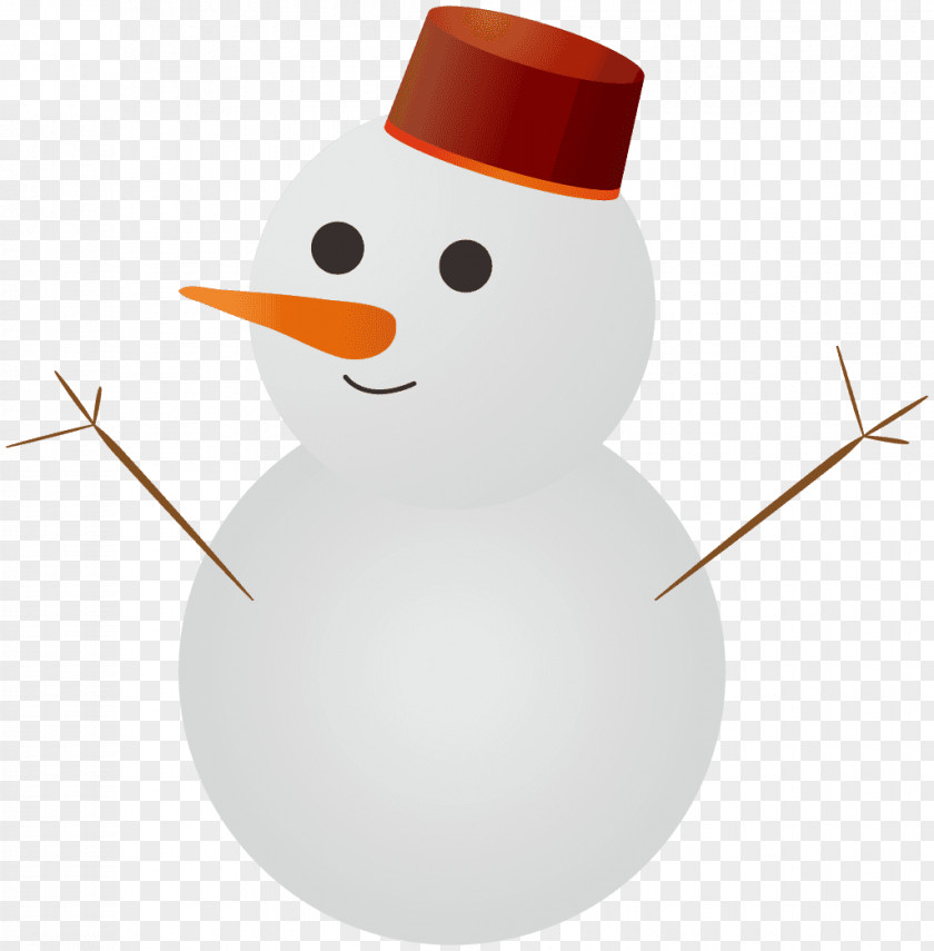 Snowman Christmas Day Illustration Image PNG
