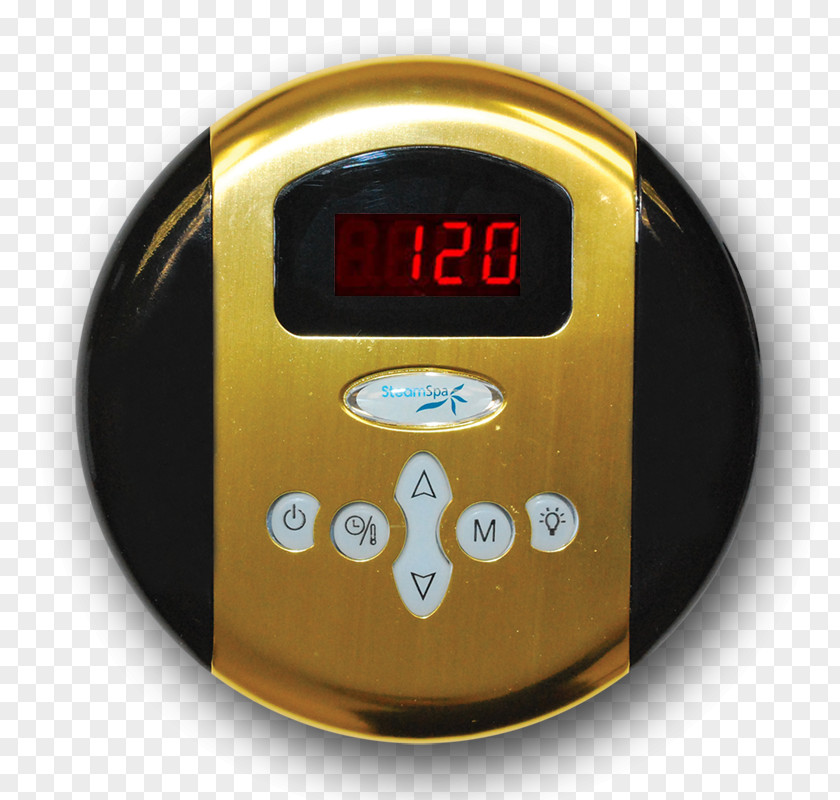 Your Time Spa Nickel Brushed Metal Steam Generator Vapor PNG