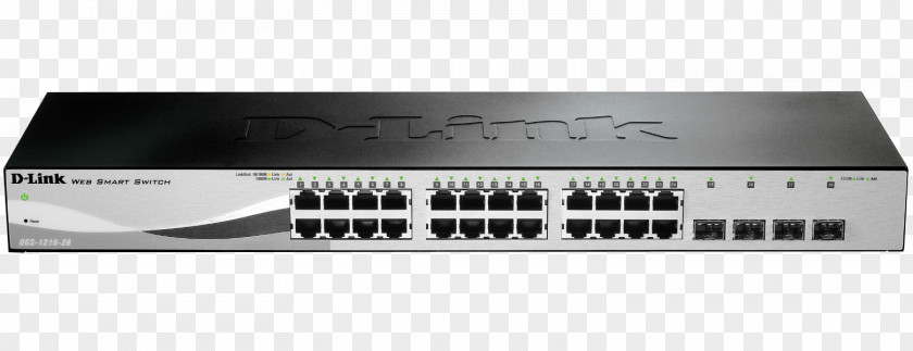 Network Switch Gigabit Ethernet Small Form-factor Pluggable Transceiver 1000BASE-T D-Link PNG