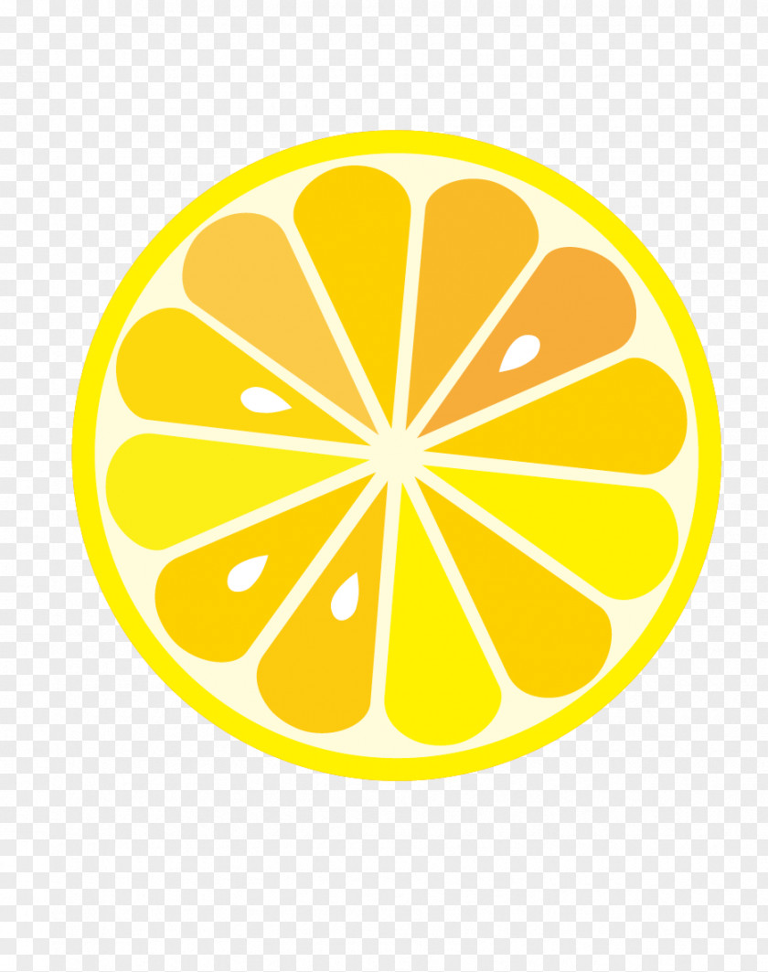 Yellow Lemon Vector Fruit Clip Art PNG