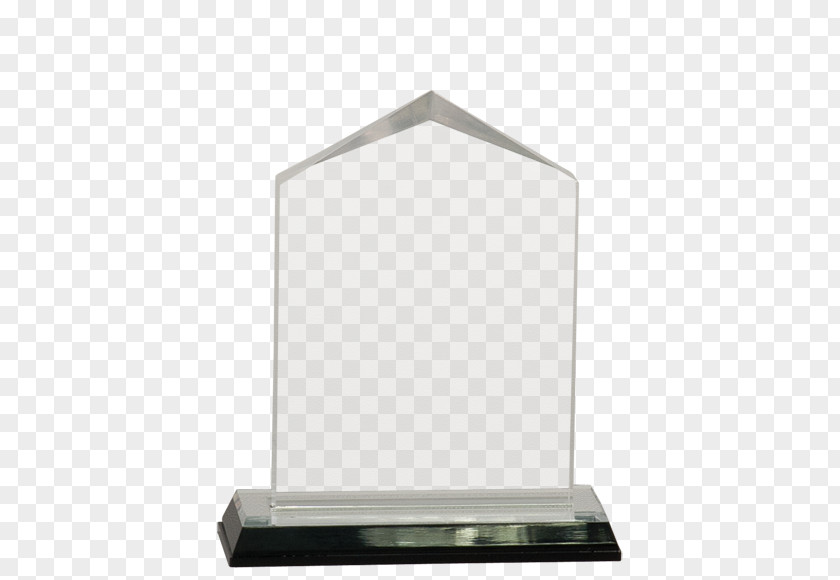 Acrylic Trophy Silver Glass PNG