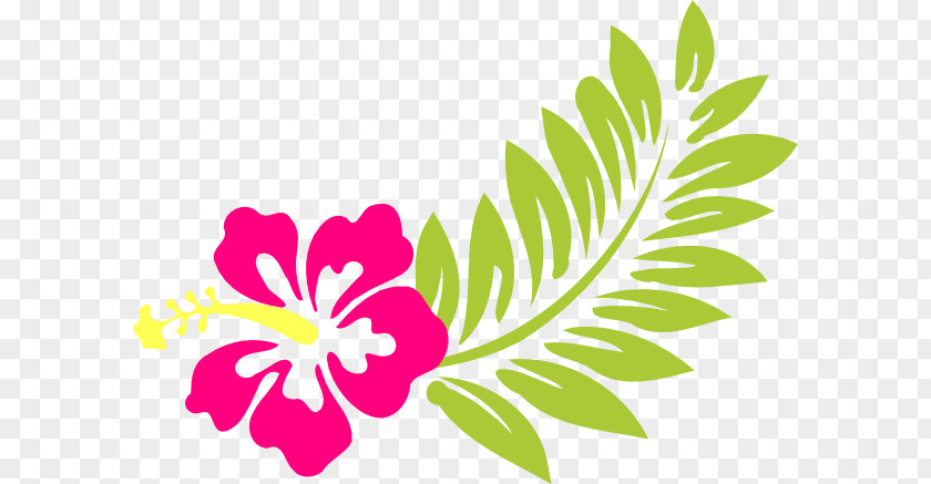 Beach Flower Cliparts Cuisine Of Hawaii Luau Clip Art PNG