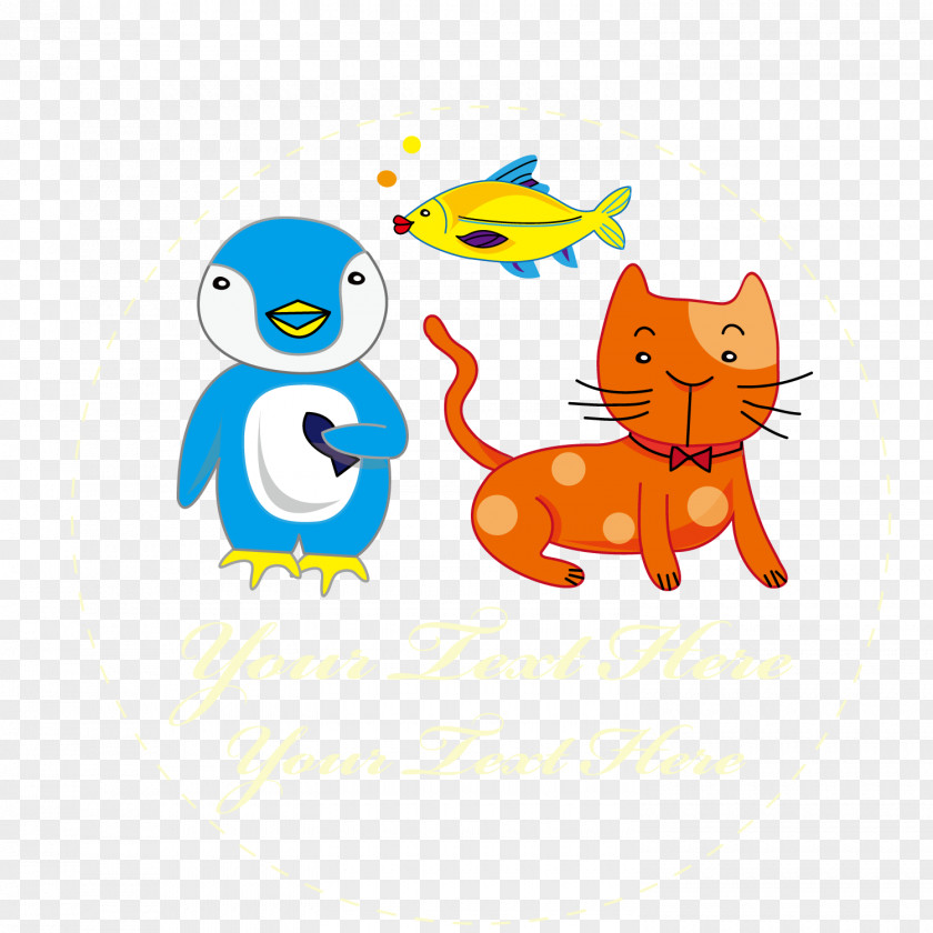 Catch The Cat Of Cartoon Illustration PNG