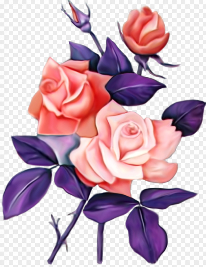 Flower Garden Roses Paper Floral Design Clip Art PNG