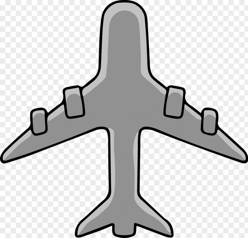 Gray Plane Airplane Aircraft Helicopter PNG
