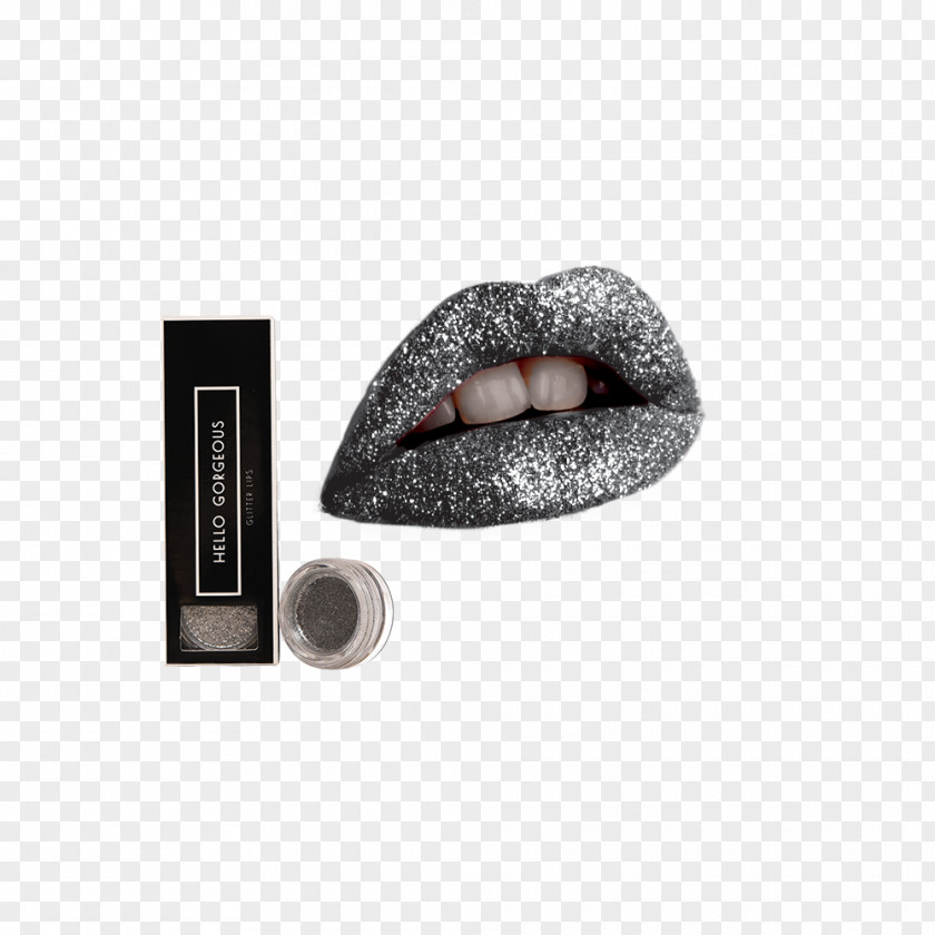 Lipstick Cosmetics Glitter Human Mouth PNG