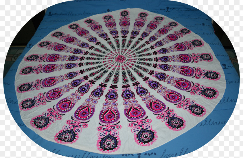 Circle Tapestry Mandala Towel Textile PNG