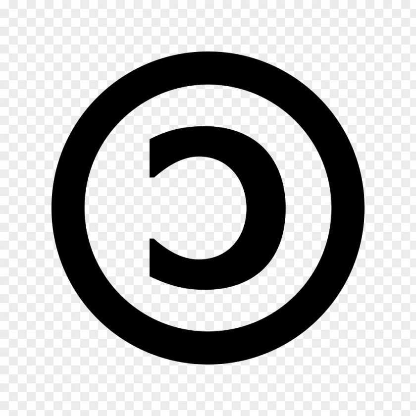 Copyright Sound Recording Symbol All Rights Reserved Clip Art PNG