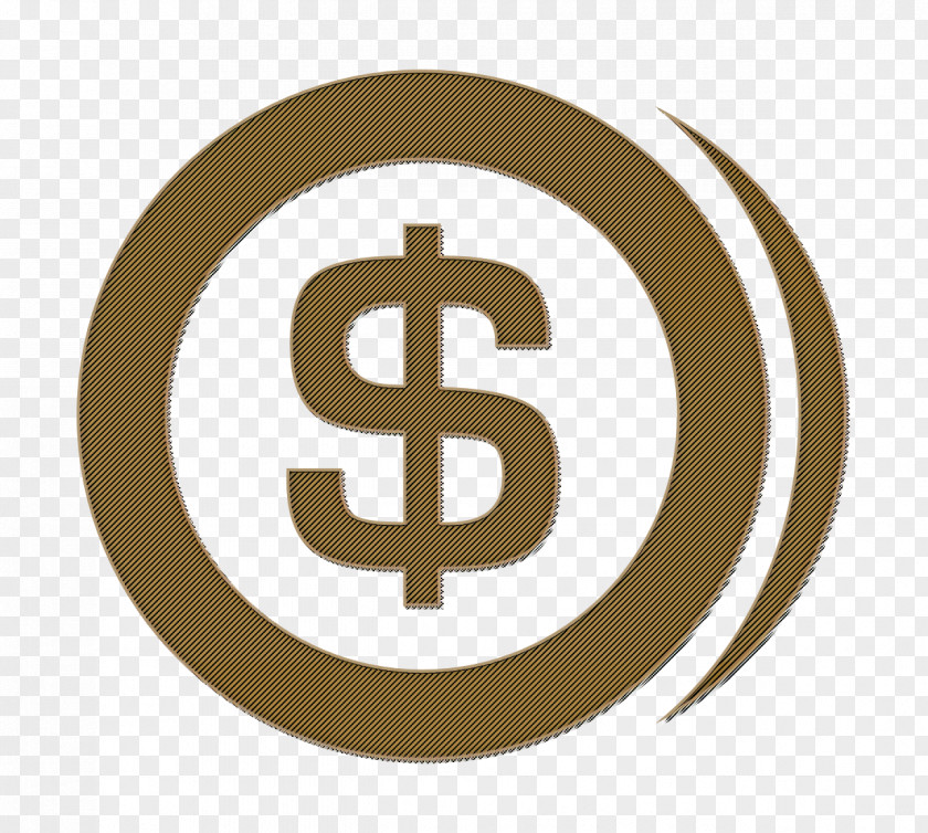 Dollar Coin Icon Universalicons PNG