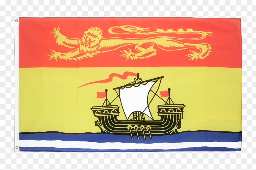 Flag Colony Of New Brunswick Fahne Canada PNG