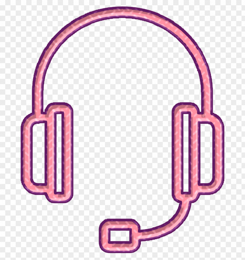Material Property Headset Icon Support Service PNG