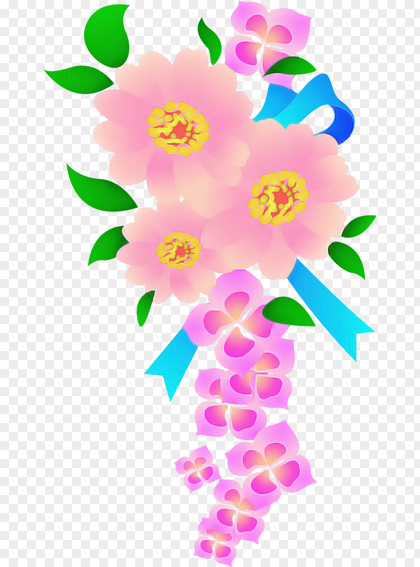 Pink Flower Plant Petal PNG