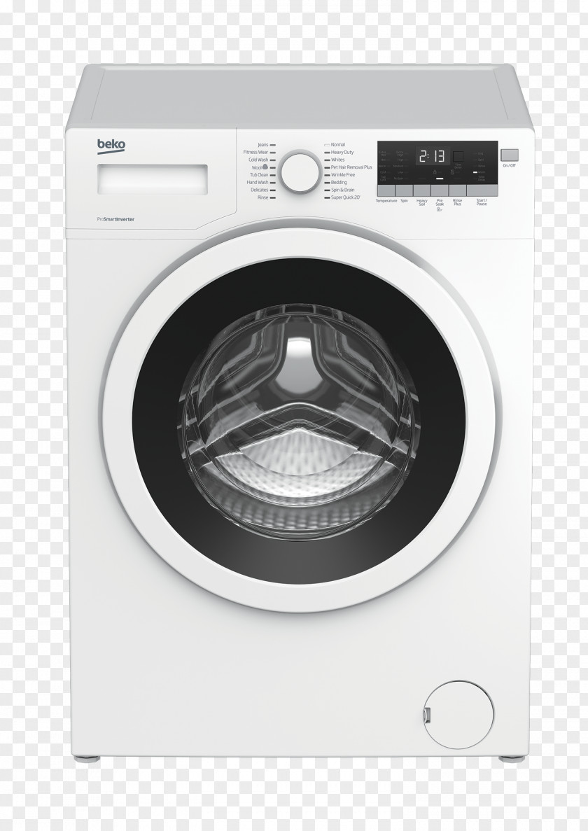 Washing Machines Clothes Dryer Beko Laundry Home Appliance PNG