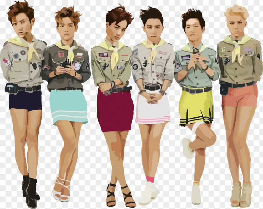 EXO CALL ME BABY Nature Republic PNG