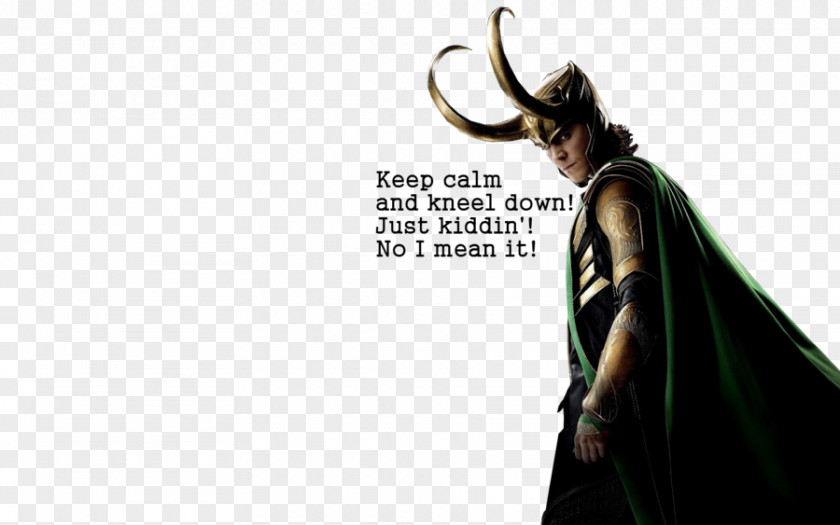 Kneel Down Loki Odin Thor Captain America Hulk PNG