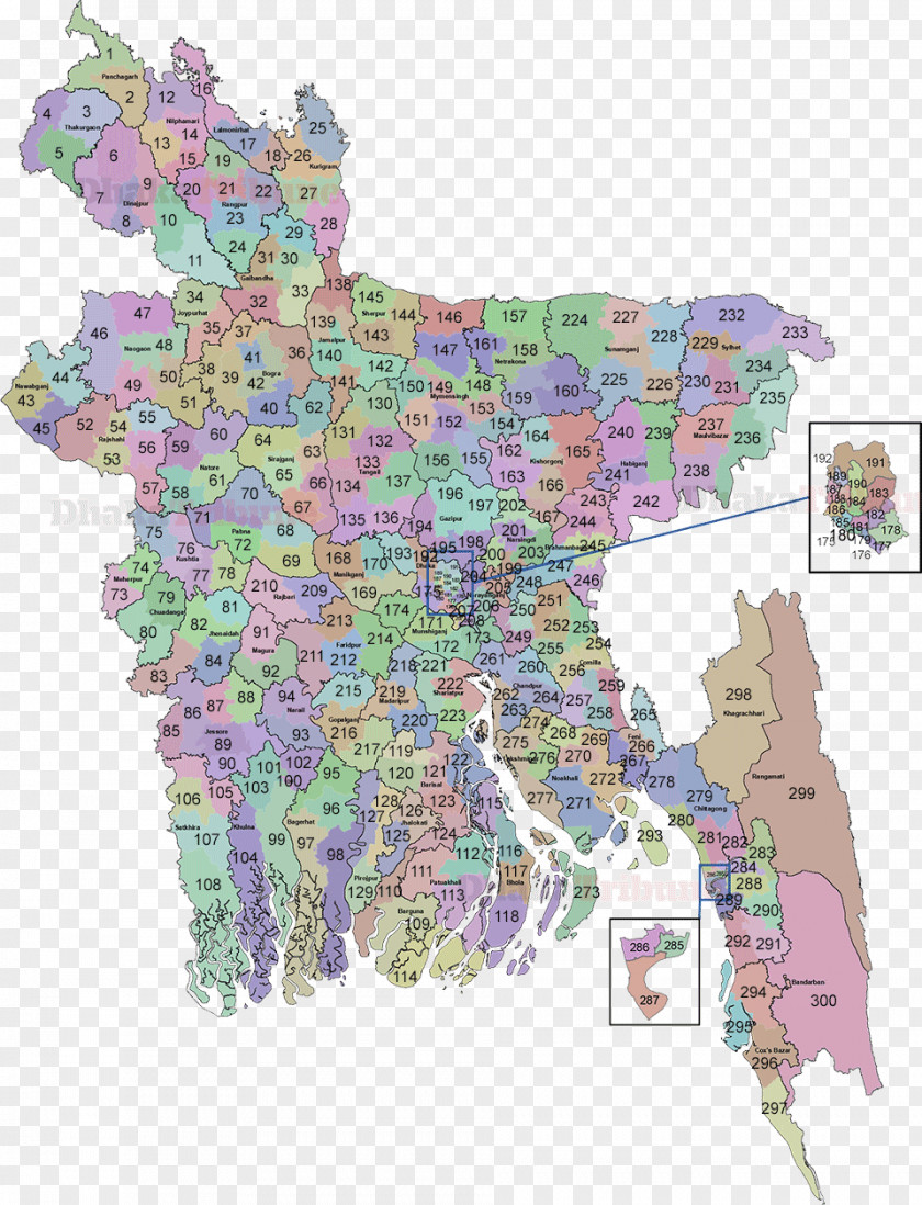 Map Bangladesh Blank PNG