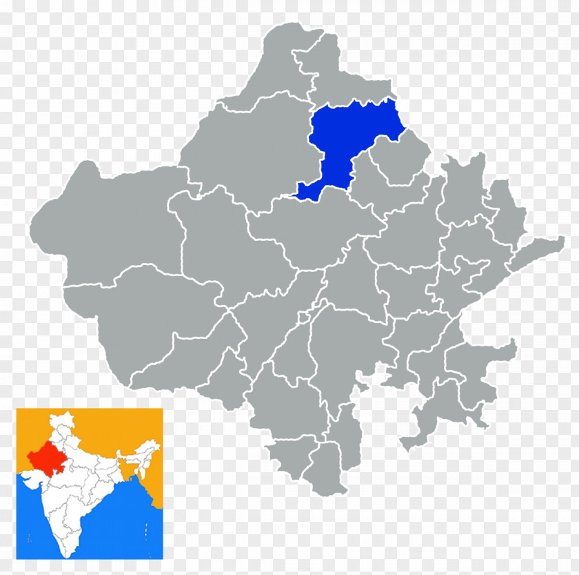 Map Nagaur District Barmer Pratapgarh District, Rajasthan PNG