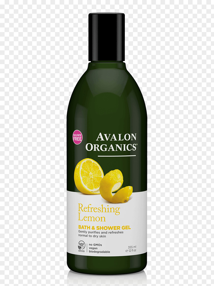 Cedrus Avalon Organics Hand & Body Lotion Shower Gel Cosmetics Clarifying Lemon Shampoo PNG