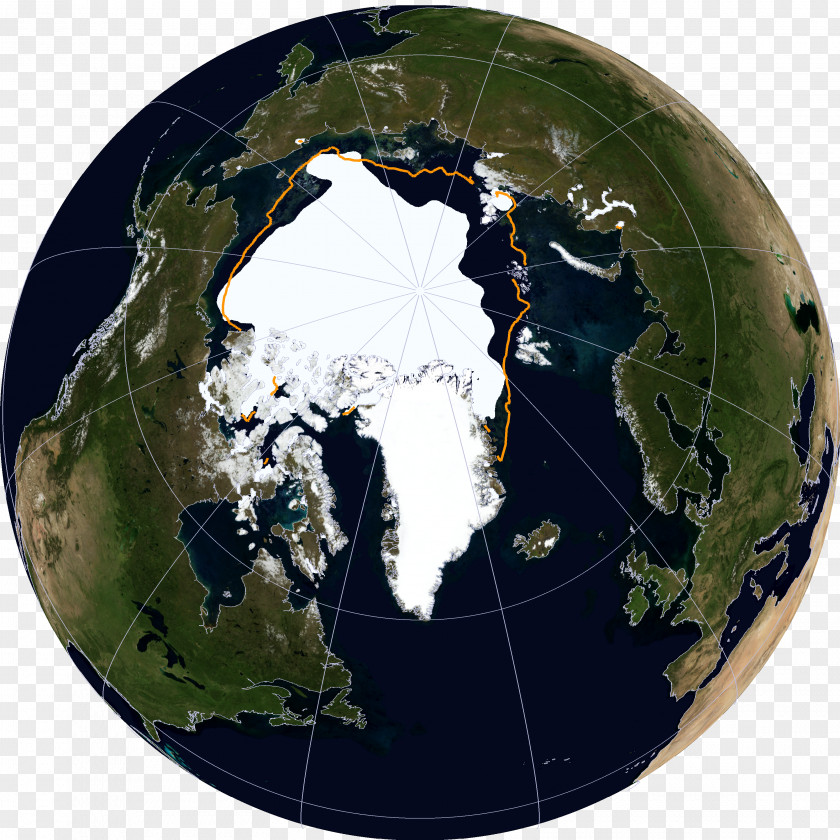 Earth Arctic Ocean Ice Pack National Snow And Data Center Measurement Of Sea PNG
