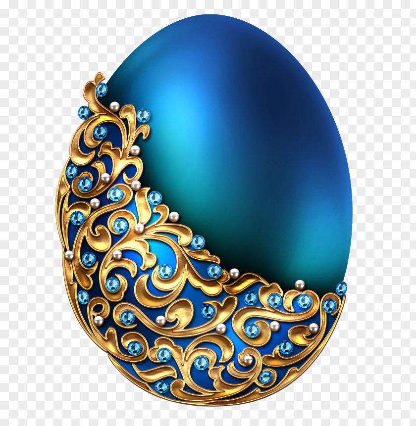 Easter Egg Decorating Fabergé Basket PNG