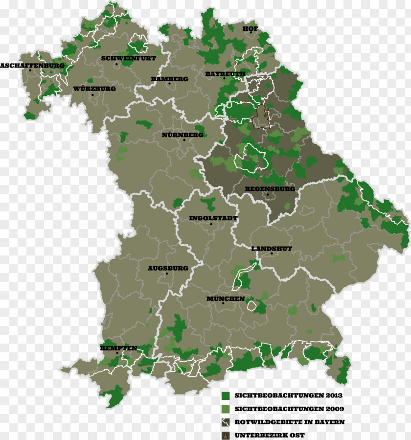 Map Bavaria Royalty-free Clip Art PNG