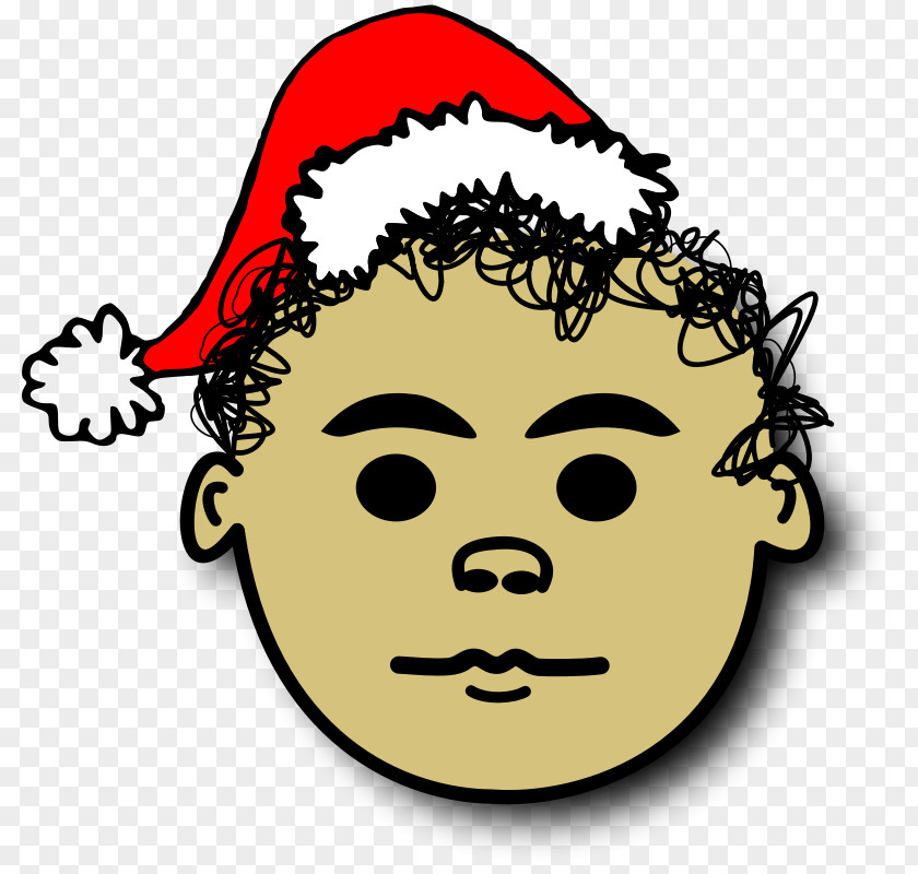 Santa Claus Face Pictures Christmas Clip Art PNG